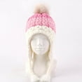 thumbnail image 3 of Sun Protection Hat, Fleece Hats with Scarves for Kids, 3 of 4