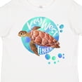 thumbnail image 4 of Inktastic Key West, Florida Swimming Sea Turtle with Bubbles Boys or Girls Toddler T-Shirt, 4 of 5