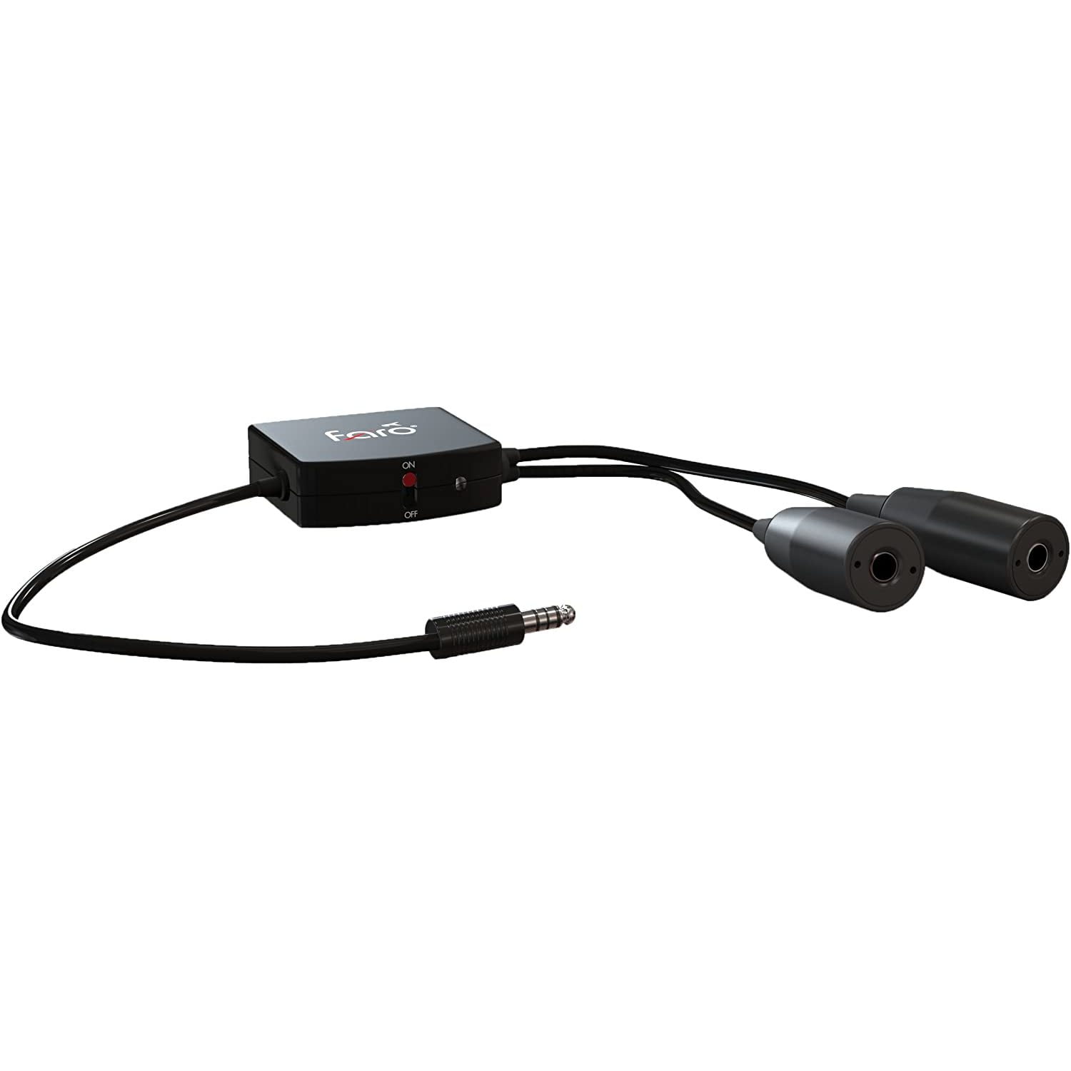 FARO High to Low Impedance Adapter, General Aviation Headset to
