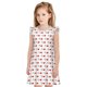 thumbnail image 1 of Fotbe Heartbeat Symbol Vestido de Dormir para Niñas de 3 a 10 Años, Mangas Cortas, Estilo Princesa, Pijama Camisón con Mangas Voladas-XX-Large, 1 of 6