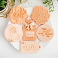 thumbnail image 2 of JZROCKER Mother's Day Handmade Biscuit Mold Easy Releases Fondant Cake Decoration Mould Kitchen Cake Baking Tool Supplies, 2 of 21