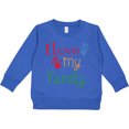 thumbnail image 2 of Inktastic I Love My Family Toddler Sweatshirt, 2 of 4