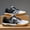 White and Blue, variant on Lightweight Summer Sports Shoes for Men, breathable jogging sneakers with elastic insole, stable support and slip-proof design to keep feet comfy during long-time wearing.