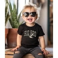 thumbnail image 2 of Trendy Southern Big Bro Shirt for Boys Camo New Big Brother Sibling T-Shirt Black Shirt Youth Large, 2 of 5