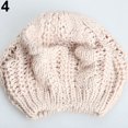 thumbnail image 2 of ruhuadgb Women's Fashion Beret Braided Baggy Wool Knitted Warm Winter Beanie Hat Ski Cap, 2 of 8