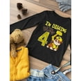thumbnail image 4 of Paw Patrol Four Birthday Shirt Rubble Digging 4 Year Birthday Shirt Boy, 4 of 5