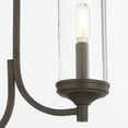thumbnail image 2 of 6044-3-86-Quorum Lighting-Collins - 3 Light Chandelier in style - 19 inches wide by 19.25 inches high-Oiled Bronze Finish    -Traditional Installation, 2 of 3