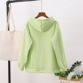 thumbnail image 3 of Vestido casual Gibobby con capucha para Mujer Sudadera de manga larga Navidad Verde M, 3 of 5