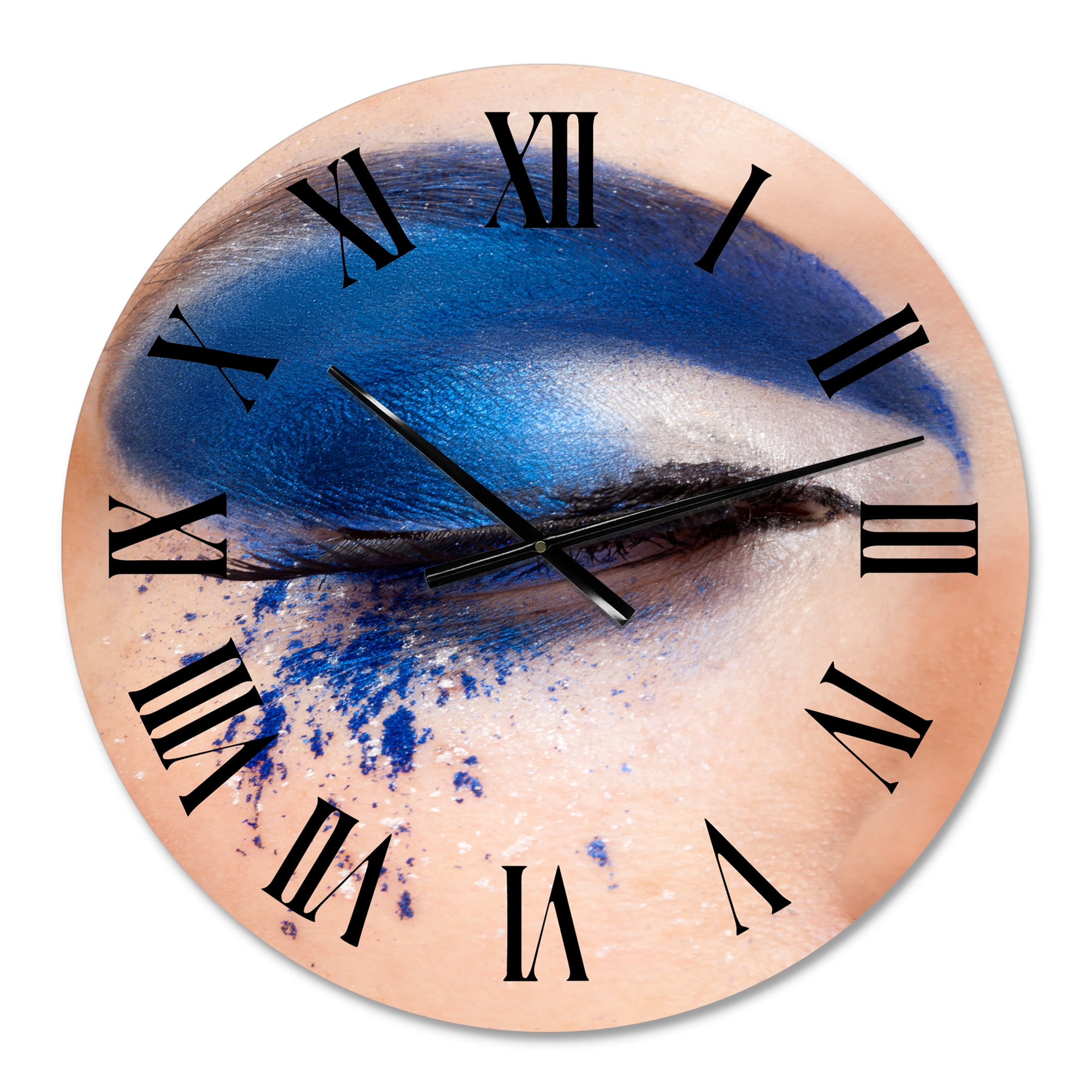 Designart 1 in Modern,Contemporary Wall Clock