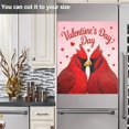 thumbnail image 4 of Dailycode Dishwasher Magnet Cover Magnetic Fridge Door Cover Home Kitchen Decor, Cardinals in Love, 23"x 26", 4 of 6