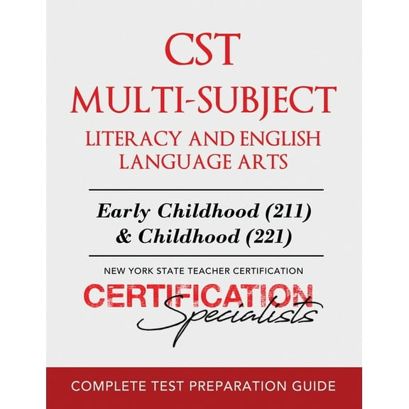 CST Multi-Subject Literacy and English Language Arts (Paperback)