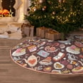 thumbnail image 5 of Rateoe Love Heart Pattern Christmas Tree Skirt with Ties , Christmas Tree Decorations, Farmhouse Christmas Decor Xmas Holiday Decorations-36", 5 of 6
