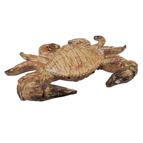 Vintage Rustic Look Crab Figurine Sea Life Animal Home Decoration New