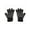 Black, variant on Mato & Hash Touchscreen Compatible Tech Gloves with Grip Palm - Black/Grey CA7075