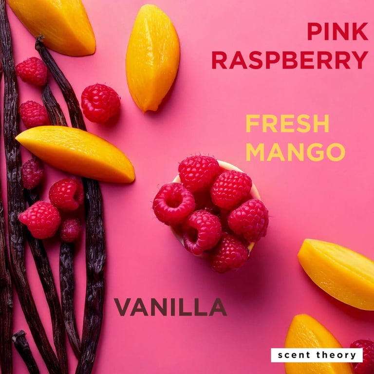 Scent Theory Hand Sanitizer Spray, Raspberry Mango, 1 fl oz