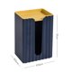 thumbnail image 2 of Soporte creativo para caja de pañuelos montado en la pared, caja de almacenamiento de pañuelos con estante de almacenamiento, 2 of 6