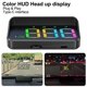 thumbnail image 3 of HUD GPS Beidou Dual Data Car -Up Display Medidor de Velocidad MPH KM/H 5V USB M2S Proyector de Parabrisas Pantalla A Color LCD, 3 of 10