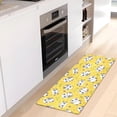 thumbnail image 6 of Coolnut Yellow Panda Bamboo Bathroom Rugs Floor Mats Non-Slip Soft Absorbent Microfibers Plush Bath Rugs for Bath Kitchen Shower Floor Home Decor Gifts, 6 of 7