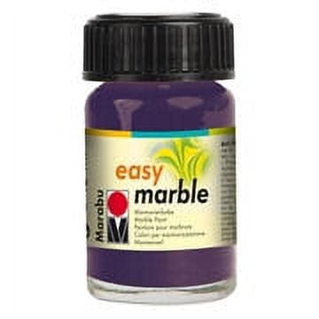 Aubergine Marabu Marble Paint