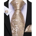 thumbnail image 2 of Set de Corbata Barry.Wang Seda Paisley 150 cm de Largo, 2 of 4