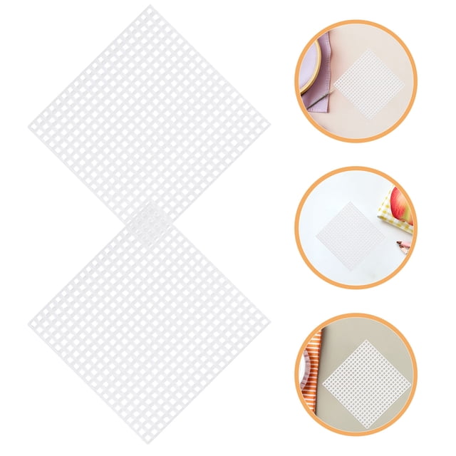PAMINGONO 30Ud Láminas De Malla De Plástico Para Bordado Y Cruz Accesorios Para DIY