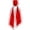 Red, variant on Safeglitz Wreath Sash for Front Door - Cotton Satin Ribbon with Wavy Edge Design, Soft Polyester Fabric, for Wreaths Bows Gift Wrap, Holiday Wedding Bridal Shower Decor