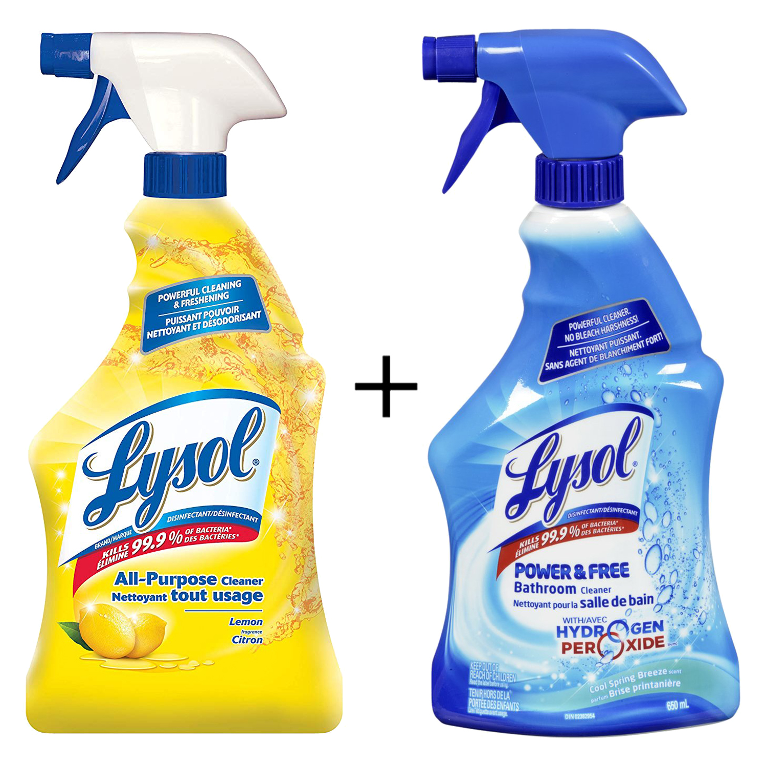 All Purpose Cleaner, Trigger, Lemon, 650ml, Powerful Cleaning