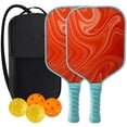 thumbnail image 1 of 2x Professional Pickleball Paddles Set Comfort Grip Birthday Gift Racquets, 1 of 5