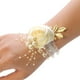 thumbnail image 1 of Ramillete de muñeca nupcial Minnieouse Elegante apariencia realista blanco crema 7*7, 1 of 6