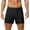 Black, variant on Hfnxid Boys Boxer Briefs,Men's Solid Color Elastic Waist Casual Underpants