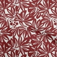 thumbnail image 1 of oneOone Velvet Maroon Fabric Floral & Diy Clothing Quilting Fabric Print Fabric By Yard 58 Inch Wide, 1 of 7