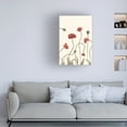 thumbnail image 3 of Sandra Iafrate 'Coral Poppy Display III' Canvas Art, 3 of 3