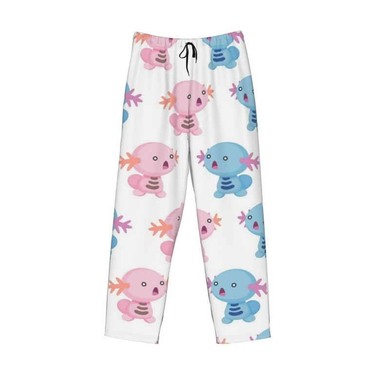 Wooper Pajama Pants for Men, Super Soft All over Print Lounge