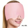thumbnail image 1 of 1pc Migraine Ice Head Wrap, Headache Relief Hat For Migraine Relief Cap, Gel Ice Hat, Cooling Head Ice Pack Migraine Cap, Tension Headache Relief Cap, 1 of 5