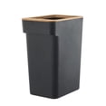 thumbnail image 4 of Cubo de basura, cubo de almacenamiento, cubo de basura multiusos, cesta de basura antideslizante, cesta de basura para el hogar, baños, restaurante y 10L Negro, 4 of 9