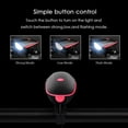 thumbnail image 2 of DEBGFS Ultra Bright USB Rechargeable Bike Light Set,Powerful Bicycle Front Headlight and Back Taillight,Easy to Install for Night Riding Fits All Bicycles,Mountain,Road or Camping, 2 of 6