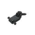 thumbnail image 3 of Unique Bargains Guitare Métal Rouleau String Arbre Retenue Cordes Guides Noir pour Guitare Électrique Basse avec Vis, 3 of 5