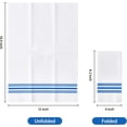 thumbnail image 6 of Vplus [150Pack] Bathroom Napkins,Paper Guest Towels, 6 of 8