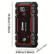 Soulor 3000A Car Jump Starters for 8.0L Gas 4.0L Diesel 12V Lithium Jump Box with Jumper Cables, Dual USB Ports, LED Light