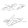 thumbnail image 3 of 2.4G Handwriting Pocket Mouse Portable Mini Ergonomic Mouse Pen for PC Laptop Notebook, 3 of 8