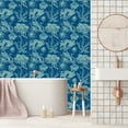 thumbnail image 4 of MuralsPrint Blue Marine Plants and Mermaids Removable Wallpaper - 24'' inch x 10'ft, 4 of 4