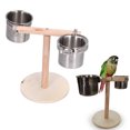 thumbnail image 4 of Bird Perch Stand, Parrots Drinking Stand   for Balcony for Living Room for Office, 4 of 8