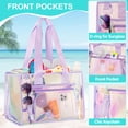 thumbnail image 4 of Bolsa Yarwo Iridiscente grande, 43 x 19 x 30 cm, impermeable, 4 of 9