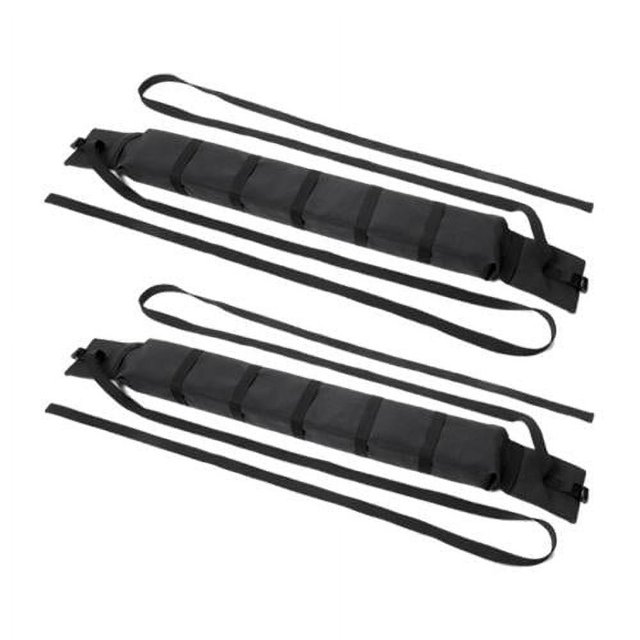 QualitChoice Universal Car Soft Roof Rack Pads Premium Kayak Carrier with Tie Down Straps