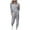 Solid, variant on lcziwo Women's Casual 2 Piece Outfit Long Sleeve Crewneck Pullover Top and Long Pants Tracksuit Sweatsuit, Solid Color, Comfortable Fabric, S-2XL