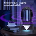 thumbnail image 1 of Lámpara LED antimosquitos, lámpara UV eléctrica antimosquitos, recargable por USB, para uso en interiores y exteriores., 1 of 3