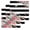Black, variant on Pink Flowers Kitchen Dish Towels for Drying Dishes Set of 3, Spring Floral Butterflies Black White Striped Farmhouse Waffle Weave Microfiber Hand Tea Bathroom Towels Quick Dry & Absorbent Towel 12x12