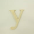 thumbnail image 2 of Package of 1, 14 Inch X 3/4" Thickness Baltic Birch Wood Letter y in The Times New Roman Font, Thick, Lower Case for Art & Craft Project, Made in USA, 2 of 4