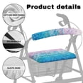 thumbnail image 5 of HELLHERO Stain Proof Seat and Backrest Covers Walker Seat Cushion Cover Moisture Wicking Street Lightweight for Home, 5 of 7
