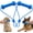 2pcs, variant on Dual-Action Canine Dental Prop, Dog Dental Chews Toy for Easier Teeth Brushing, Reusable Pet Oral Care for Small, Dog Mouth Opener for Medium and Large Dogs (2pcs)